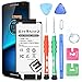 Motorola FB55 Battery 3600mAh (Upgraded) | SNN5958A Battery Replacement for Motorola Droid Turbo 2 XT1585 Moto X Force XT1581 with Tools | Motorola FB55 Battery Replacement Kit [24 Month Warranty]