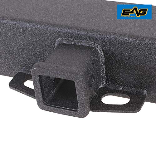 EAG Black Steel Front Bumper and Rear Bumper Combo 2PCS Fit for 19842001 Cherokee XJ Pricepulse