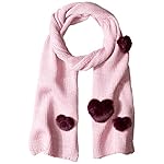 BCBGeneration Women's Faux Fur Heart Applique Scarf BCBGeneration Women's Faux Fur Heart Applique Scarf