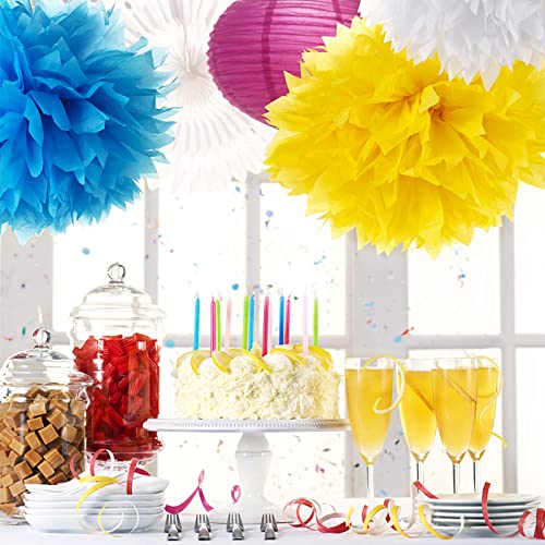 TOXOY 360 Sheets Assorted Colored Tissue Paper, Tissue Paper for Gift Bags Art Tissue Paper Bulk for Gift Wrapping Crafts Wedding Birthday Party