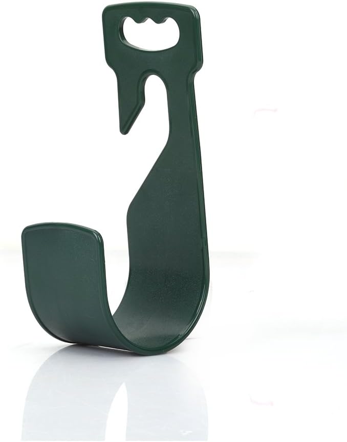 Easeetop Garden Hose Holder And Carrier Durable and Long Lasting Wall-mounted Steel Hose Hanger Conveniently Hose Storage (plastic)