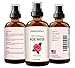 Rose Water Facial Toner Spray, 100% Natural Organic Bulgarian Rosewater Face toner 4 oz Natural Acne Treatment with sprayer and dropper (chemical free)