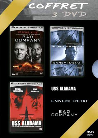 Coffret - Bad Company + Uss Alabama + Ennemi D'état