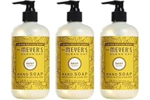 Mrs. MEYER'S CLEAN DAY Hand Soap, Daisy, 12.5 Fl Oz (Pack of 3)