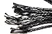 Prairie Horse Supply Premium Quality Leather and Suede Short Whip, Bull Whip, 9 Genuine Leather Braided Tails, Extra Long Handle Wrapped in Leather and Suede, with 2 Turkhead Knots (Black)