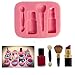 Tfwadmx Fondant Molds Makeup Silicone Cake Decorating DIY Bakeware Pastry Chocolate Candy Baking Cupcake Toppers Sugar Paste Craft Tool