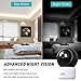 JINTU WiFi Security Camera, Tuya Smart Home IP Camera 1080P with Motion Detection, Night Version, Work with Amazon Alexa & Google Assistant- for Home/Office/Baby/Nanny/Pet Monitor