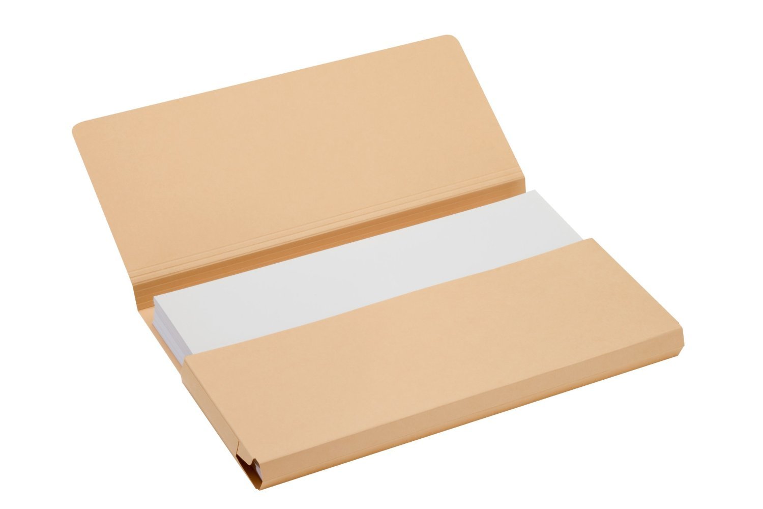 Jalema Secolor Pocket File Foolscap - Neutral (Pack of 10)