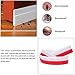 Door Draft Stopper Door Sweep for Exterior/Interior Doors, Weatherproofing Door Seal Strip Under Door Draft Blocker Seal, Soundproof Door Bottom Weather Stripping, 2
