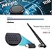 ANEWKODI USB WiFi Adapter USB 3.0 AC1200Mbps USB Wireless Adapter Dual Band 2.4GHz/5.8GHz 867Mbps 802.11ac/b/g/n Wireless Adapter Desktop/Laptop/PC, Support Soft AP Windows 10/8/8.1/7, Mac OS