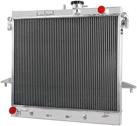 ALLOYWORKS 2 Row All Aluminum Radiator Replacement for 2009-2012 GMC Canyon / 2009-2012 Chevy Colorado / 2006-2010 Hummer H3 H3T 2.8L 2.9L 3.5L 3.7L 5.3L