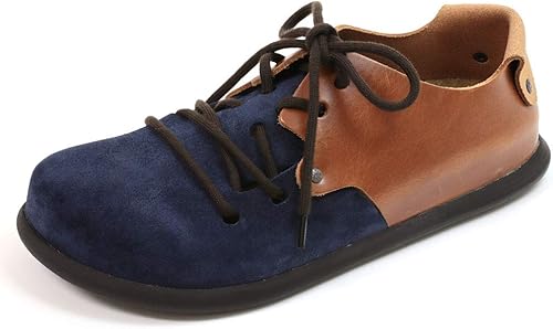 Amazon ビルケンシュトック モンタナ ネイビー コニャック Montana Navy Cognac ネイビー コニャック 41 26 5cm ファッションサンダル