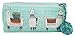 Danica Studio - 100% Linen Small Pencil Cosmetic Bag Llamarama