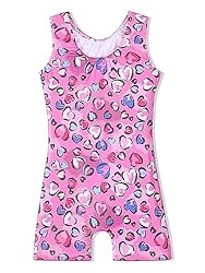 XiaoMoSha Leotards for Girls Gymnastics with