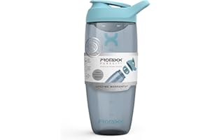 Promixx PURSUIT Protein Shaker Bottle – Premium Sports Blender Bottles for Protein Mixes and Supplement Shakes – Easy Clean, Durable Protein Shaker Cup