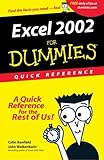 Excel 2002 For Dummies Quick Reference by Colin Banfield