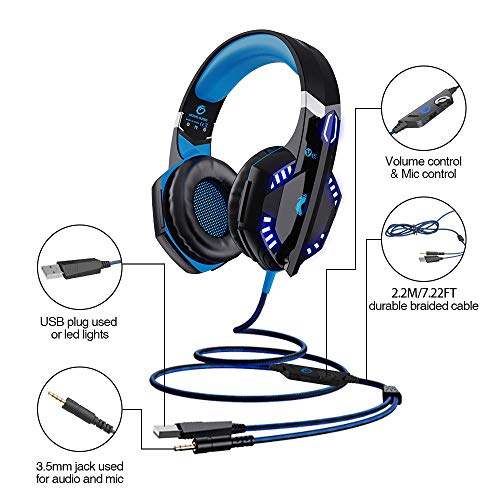 5 VersionTECH+G2000+Pro+Headphones+Playstation