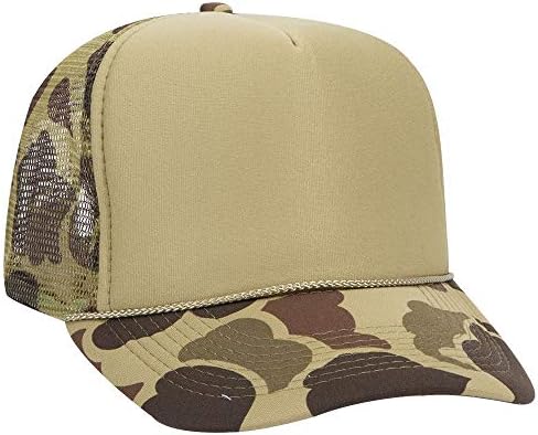Product of Ottocap Camouflage Polyester Foam Front Five Panel High