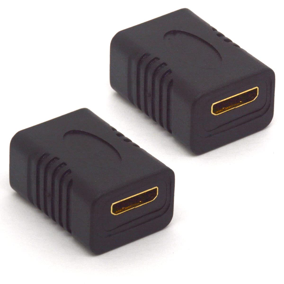 HTGuoji Mini HDMI Coupler 4K Mini-HDMI Adapter HDMI Type C Female to Female Connector Support 3D 1080P HDMI Extender for Phone Cameras Tablet (2Pcs)
