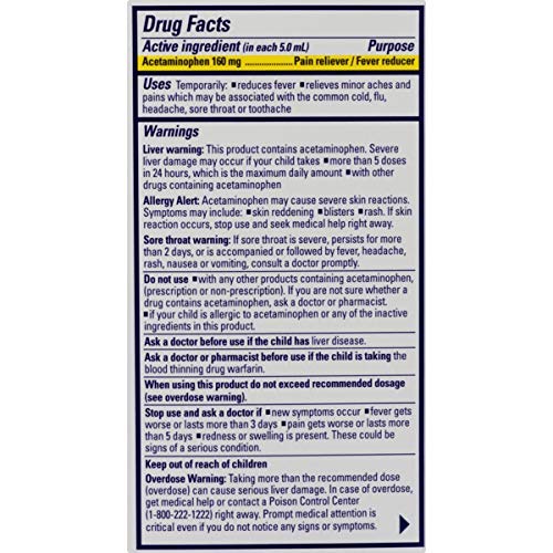Little Remedies Infant Fever + Pain Reliever | Natural Berry Flavor | 2 oz | (3-Pack) - Thumbnail 4