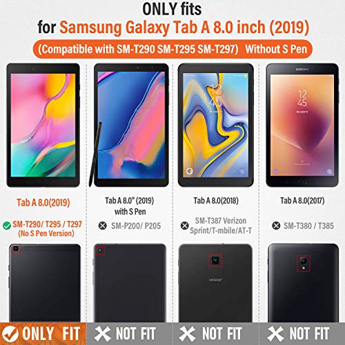 LCD + Touch Pad Complete Samsung T290N Galaxy Tab A 8.0 Wifi Black  Gh81-17227A Original SErvice Pack | Wholesale GSM Accessories