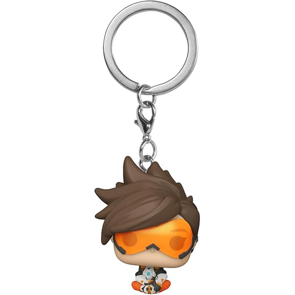 Amazon.com: JINX Overwatch Ganymede 3D Plastic Key Chain, Multi