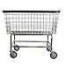 R&B Wire™ 201H/D7 Mega Capacity Big Dog Wire Laundry Cart, 6 Bushel, Dura-Seven™, Seven Year No Rust Guarantee, Made in USA