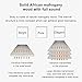 ADM Thumb Piano 10 keys Kalimba African Mahogany Finger Percussion Keyboard Portable with Music Book Tune Hammer and Bag