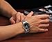Tamlee Mens Black Plated Slim Case Mesh Stainless Steel Band Waterproof Watches for Men (TM-8016Black)