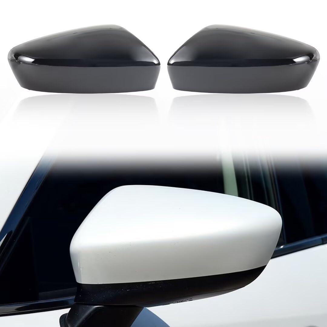Photo 1 of Car Door Rearview Mirror Cover Cap Housing Protective Cover For Exterior Mirrors Fit For Mazda 6 Atenza 2013 2014 2015 2016 2017(Silver,Right Passenger Side)