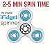 Fidget Spinners by iFidget The Anti-Anxiety 360 Spinner [3D Figit] Tri-Spinner EDC Focus Toy for Kids & Adults - Best Stress Reducer Relieves ADHD Anxiety Boredom