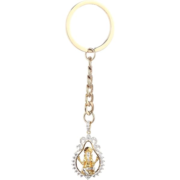 Amazon.com: LUOZZY 2Pcs Rhinestone Number Keychain Sparkling