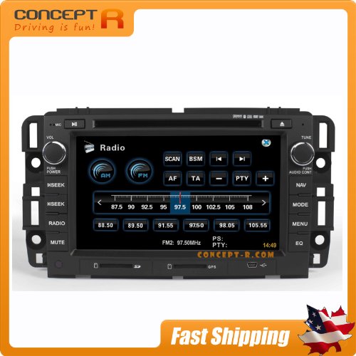 2007-2012 GMC Acadia 2009-2012 Chevy Traverse 2008-2012 Buick Enclave 2007-2011 Buick Lucerne 2008-2009 Hummer H2 Saturn VUE 2007-2009 Suzuki XL-7 Saturn Outlook Pontiac Torrent Chevy Equinox In-dash DVD GPS Navigation Stereo Satellite XM Radio Bluetooth Hands-free Deck AV Receiver CD Player iPod-ready Astrium GEE-1102 Double DIN OEM Fit Replacement