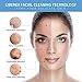 Liberex RF100 Facial Cleansing Brush - IPX7 Waterproof with 2 Brush Heads, USB Charging, Spin Face Brush for Deep Cleansing, Gentle Exfoliating and Massaging