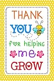 Thank You for Helping Me Grow: Teacher Notebook, Best Teacher Thank You Gift,Teacher Appreciation Gift, End of Year or Back to School Teacher Gift, Cute Lined Journal (Teacherlife) by 