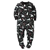 Carter's Boys Footed 1 Piece Fleece Sleeper Pajamas