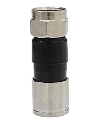 50Pcs RG6 Compression connectors,F Type Coaxial