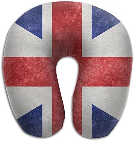 British Flag Comfortable Washable Cover Best Neck Pillow Massager Memory Foam U-SHAPE For Driving Man