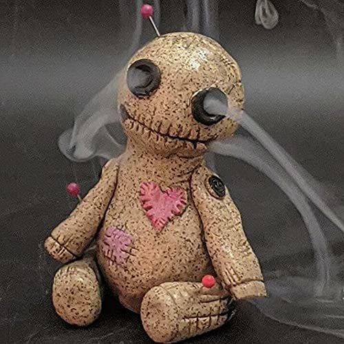 2021 Voodoo Doll Incense Burner, Cone Burner Backflow Incense Holder