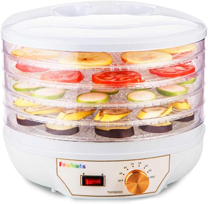 GUOHGJ Digital Food Dryer & Dehydrator, 5-Layer Tray Mute Temperature Control Setting For Vegetable And Fruit Herbal Hot Pot Dehydrated Food