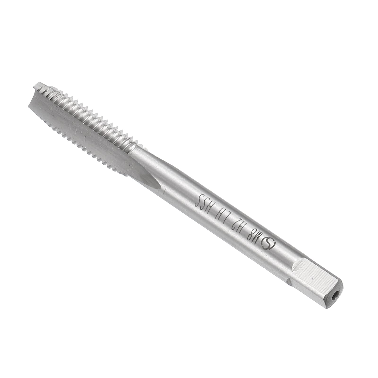 CoCud Thread Milling Taps, Metric M6 x 1 Thread H2, High Speed Steel Machine 3 Straight Flutes Screw Threading Tool - (Applications: for Tapping Drilling Machine), 1-Piece