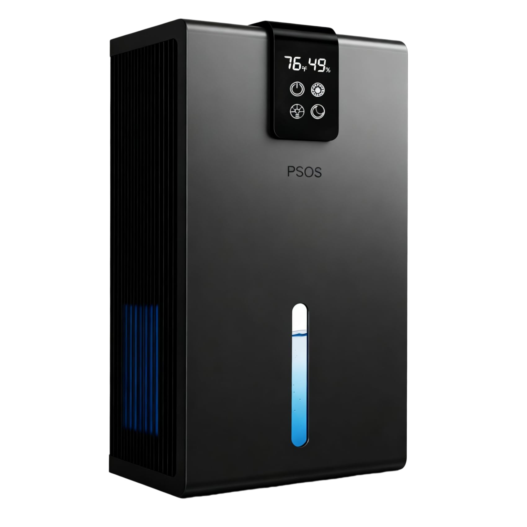 Photo 1 of ** SOLD AS IS, NO REFUND/RETURN** SEE COMMENTS!
Dehumidifier, Dehumidifiers for Home, 98 OZ Water Tank, (1000 sq.ft) Quiet Dehumidifier for Basement Bathroom Bedroom with Humidity Display, Auto Shut Off, Relaxing 7 Color Ambient Light(DarkGray)