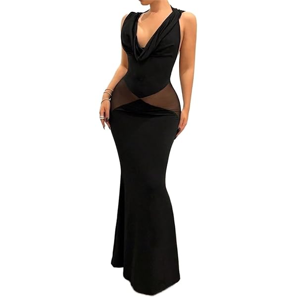 AllSaints Women's Dresses Bryony Maxi Dress Black UK 4/US 0 at Amazon  Women's Clothing store