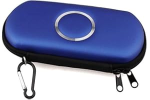 ELIATER PSP Carring Case Portable Travel Pouch Cover Zipper Bag Compatible for Sony PSP 1000 2000 3000 Game Console