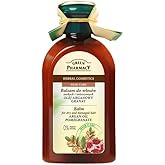 Green Pharmacy Cosmetics Balm For Dry Hair With Argan Oil And Pomegranate 300Ml