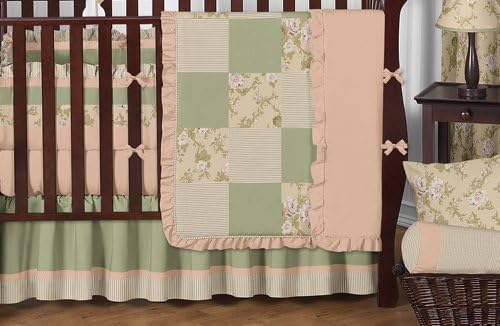 sage green baby bedding