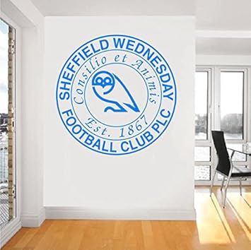 Sheffield Wednesday Wall Art Sticker Boys Bedroom Wall Sticker