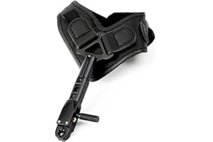 Archery Release Aids Youth Bow Release Wrist 3 Adjustable Settings 360° Rotating Pliers Head for Adults Youth Hunting Shootin