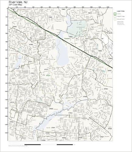 River Vale Nj Map Zip Code Wall Map Of River Vale, Nj Zip Code Map Laminated: Amazon.com:  Office Products