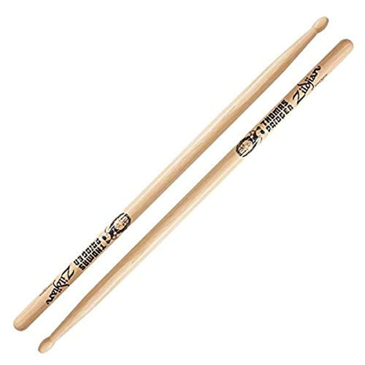 Zildjian Artist Series Hickory Drumsticks - Thomas Pridgen - Wood Tip